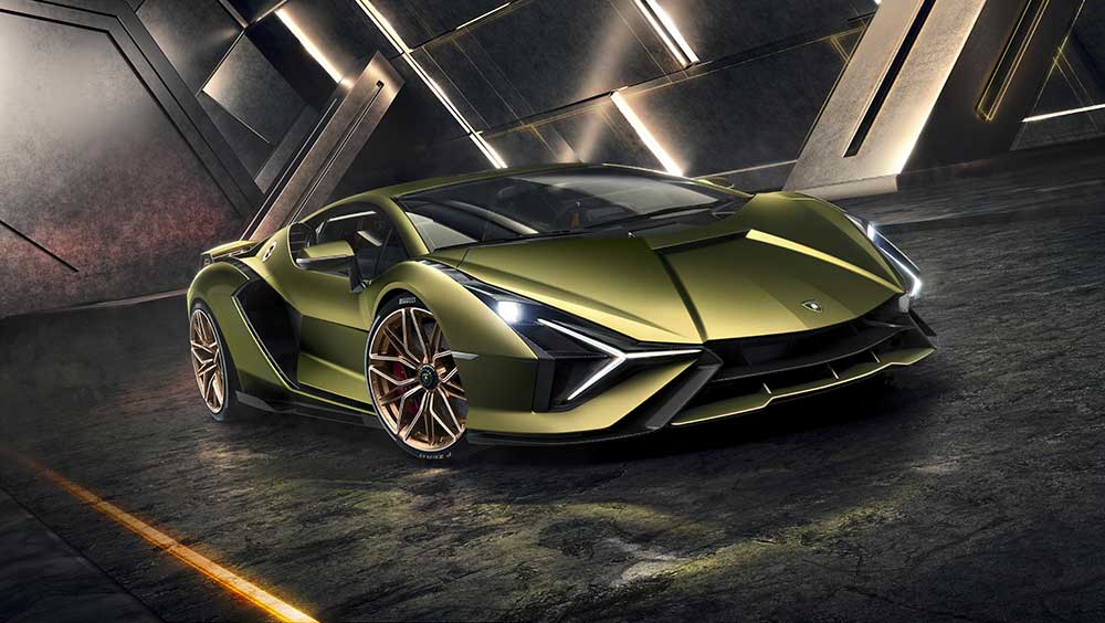 Lamborghini Sian: гибридный суперспорткар лимитированной серии опережает будуще