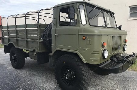 В США с молотка ушел ГАЗ-66 c военной консервации