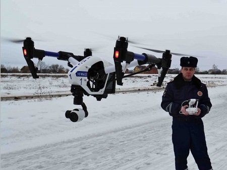 В ГИБДД стали использовать дроны для патрулирования дорог