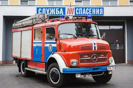 В Беларуси нашли 47-летний пожарный «Мерседес»