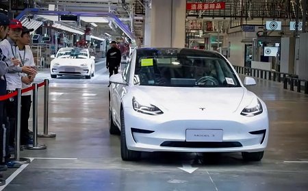 Tesla китайской сборки начнут поставлять в Европу