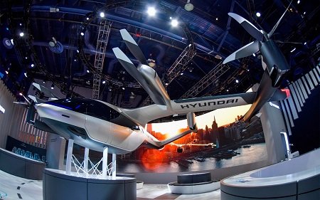 Летающие авто от Hyundai появятся в США через 4 года