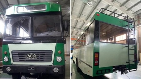 В Беларуси началось производство дешевого автобуса на заказ для стран Африки