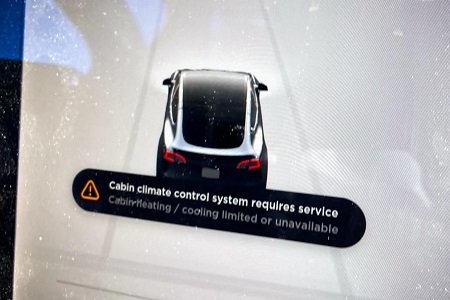 У Tesla нашли новый дефект: климат-контроль отказывает на морозе