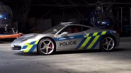 Полиция превратила конфискованный Ferrari в служебный автомобиль