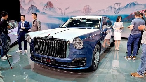 На выставке в Китае показали обновлённый вариант премиального седана Hongqi L5